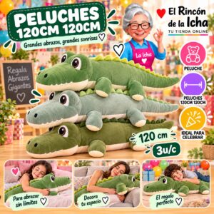 RI-0011023 Peluches 120cm 120cm Feliz