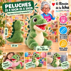 RI-0011024 Peluches 25 X 50cm 25 X 50cm Feliz
