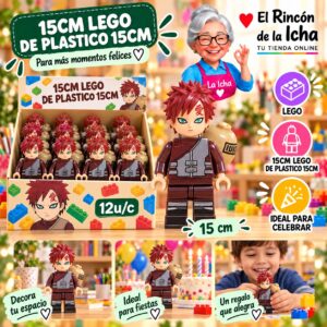 15cm Lego De Plastico 15cm Feliz