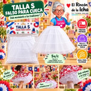 RI-0011103 Talla S Falso Para Cueca Feliz