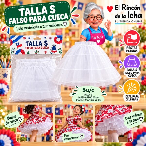Talla S Falso Para Cueca Feliz