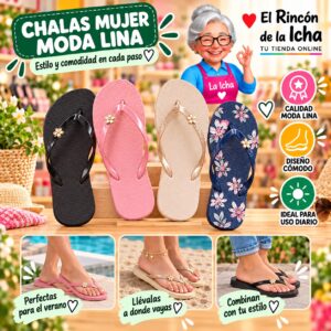 Chalas Mujer Moda Lina Diseño 800393