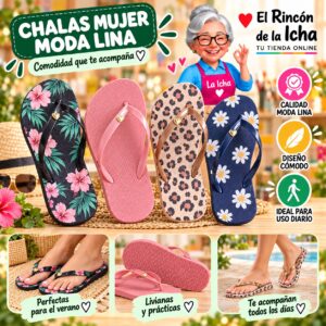 Chalas Mujer Moda Lina Diseño 800052