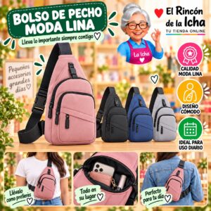 RI-ML-00134 Bolso de Pecho Moda Lina Diseño 170403