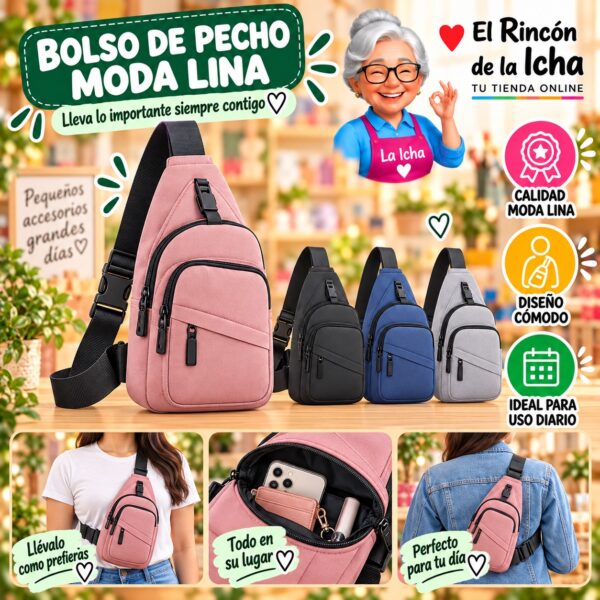 Bolso de Pecho Moda Lina Diseño 170403