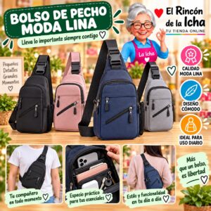 RI-ML-00137 Bolso de Pecho Moda Lina Diseño 170454