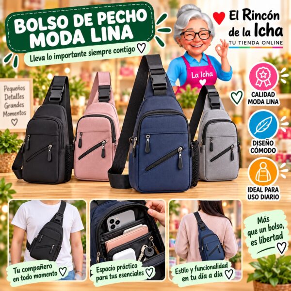 Bolso de Pecho Moda Lina Diseño 170454
