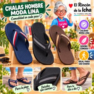 Chalas Hombre Moda Lina Diseño 800488
