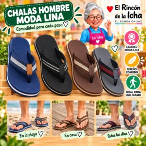 Chalas Hombre Moda Lina Diseño 800703