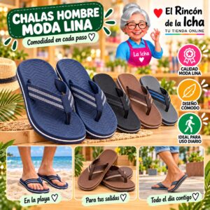 RI-ML-00204 Chalas Hombre Moda Lina Diseño 800720