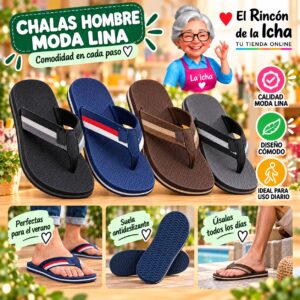 RI-ML-00213 Chalas Hombre Moda Lina Diseño 800876