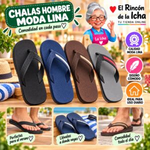 RI-ML-00214 Chalas Hombre Moda Lina Diseño 800682