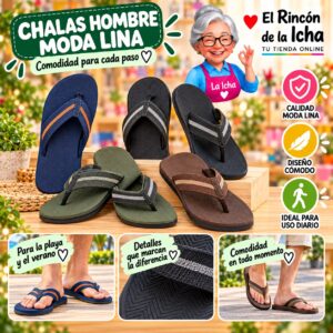 RI-ML-00215 Chalas Hombre Moda Lina Diseño 800872