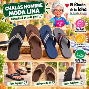RI-ML-00216 Chalas Hombre Moda Lina Diseño 800873