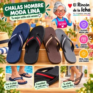 RI-ML-00217 Chalas Hombre Moda Lina Diseño 800874