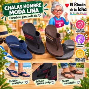 RI-ML-00220 Chalas Hombre Moda Lina Diseño 800666