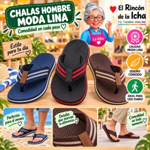 RI-ML-00222 Chalas Hombre Moda Lina Diseño 800287