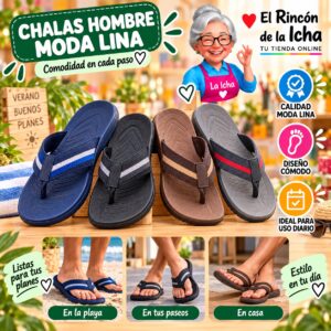 RI-ML-00225 Chalas Hombre Moda Lina Diseño 800645