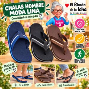RI-ML-00240 Chalas Hombre Moda Lina Diseño 800842