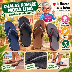 RI-ML-00244 Chalas Hombre Moda Lina Diseño 800844