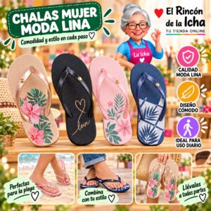 Chalas Mujer Moda Lina Diseño 800748