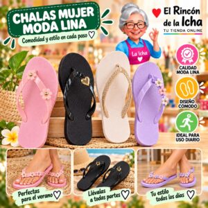 Chalas Mujer Moda Lina Diseño 800670