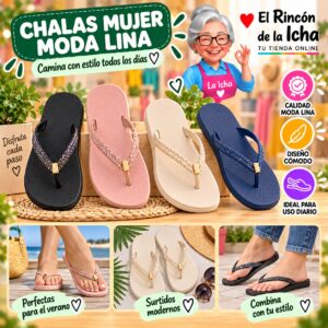 RI-ML-00263 Chalas Mujer Moda Lina Diseño 800754