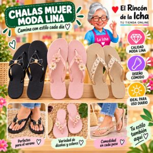 RI-ML-00266 Chalas Mujer Moda Lina Diseño 800879