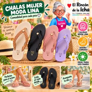 RI-ML-00267 Chalas Mujer Moda Lina Diseño 800573