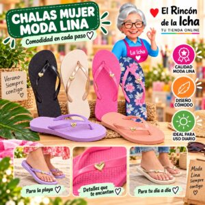 RI-ML-00273 Chalas Mujer Moda Lina Diseño 800697