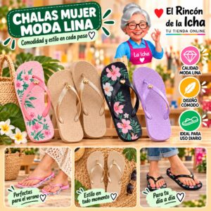 RI-ML-00274 Chalas Mujer Moda Lina Diseño 800794