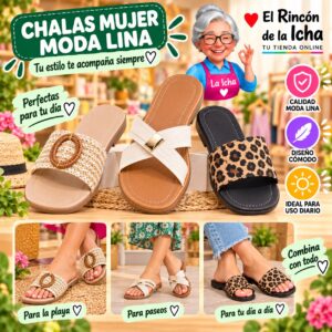 RI-ML-00293 Chalas Mujer Moda Lina Diseño 800656