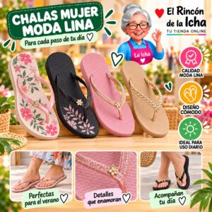 RI-ML-00295 Chalas Mujer Moda Lina Diseño 800436