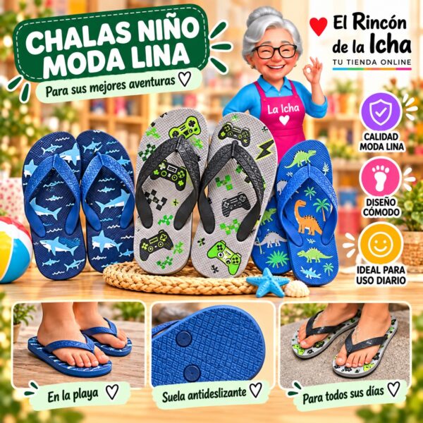 Chalas Niño Moda Lina Diseño 800260