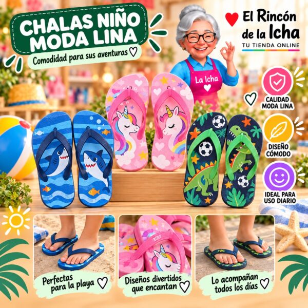 Chalas Niño Moda Lina Diseño 800373
