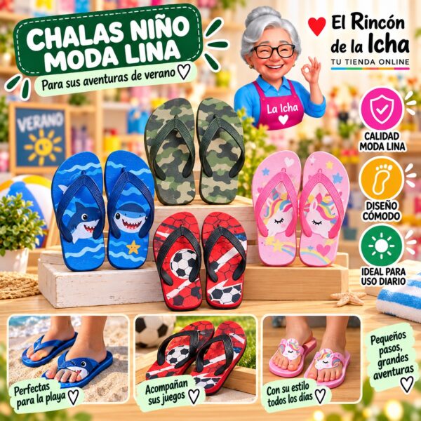 Chalas Niño Moda Lina Diseño 800701