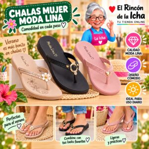 RI-ML-00337 Chalas Mujer Moda Lina Diseño 800317