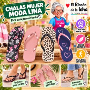 RI-ML-00344 Chalas Mujer Moda Lina Diseño 800596