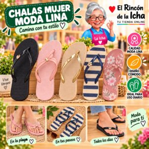 RI-ML-00346 Chalas Mujer Moda Lina Diseño 800598