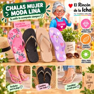 RI-ML-00348 Chalas Mujer Moda Lina Diseño 800631