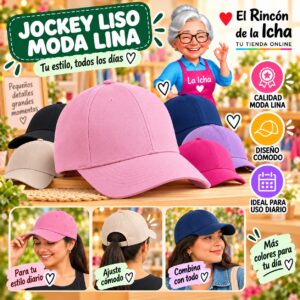 RI-ML-00391 Jockey Liso Moda Lina Diseño 900016-18