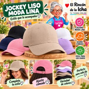 RI-ML-00410 Jockey Liso Moda Lina Diseño 900015-16
