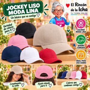RI-ML-00421 Jockey Liso Moda Lina Diseño 900466-6