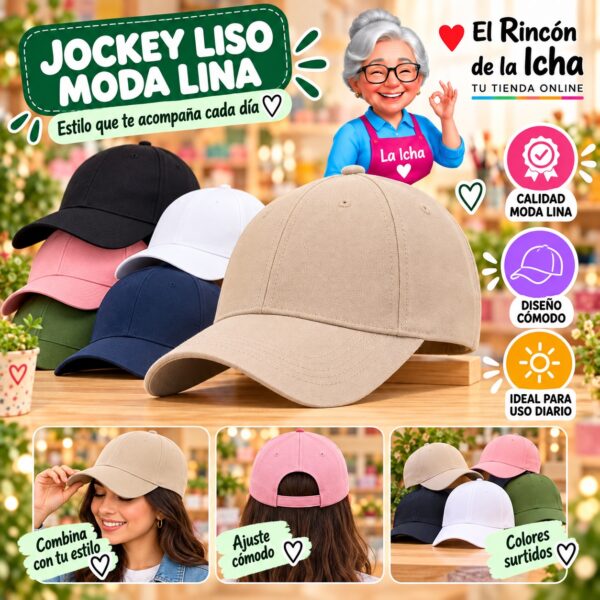 Jockey Liso Moda Lina Diseño 900721-3