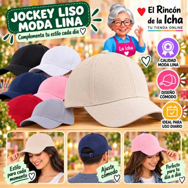 Jockey Liso Moda Lina Diseño 900721-6