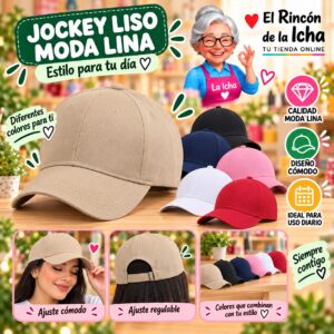 RI-ML-00435 Jockey Liso Moda Lina Diseño 900637
