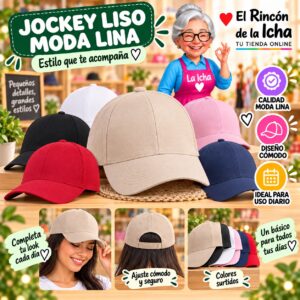 RI-ML-00437 Jockey Liso Moda Lina Diseño 900639
