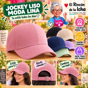 RI-ML-00439 Jockey Liso Moda Lina Diseño 900624