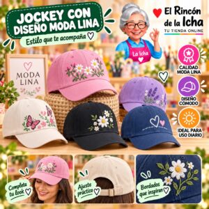 RI-ML-00469 Jockey con Diseño Moda Lina Diseño 900021-1