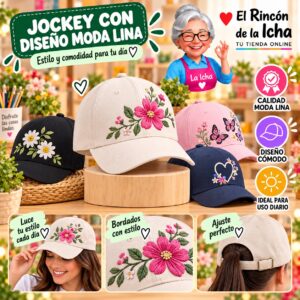 RI-ML-00477 Jockey con Diseño Moda Lina Diseño 900785